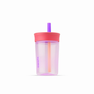 Owala 15oz Tumbler Water Bottles Kids Pink | 5923-LAMXT